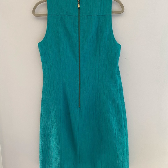 Laundry by Shelli Segal Teal Dress w/ bead detail - Picture 2 of 5